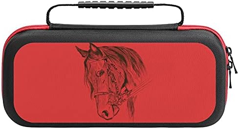 Funnystar Horse Head Protective Case com armazenamento compatível com o kit de acessórios Lite