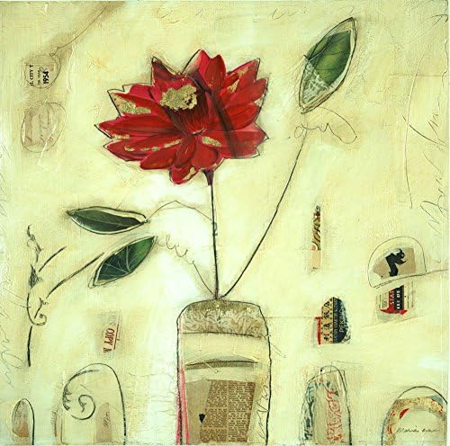 Tapeçaria floral 30, 40x40in.