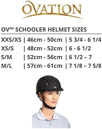 Ovation Equestrian-Helmets Deluxe Schooler Larofight Low Perfil