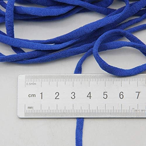 Irisgardenn 10 Yards 3/4mm de corda elástica de corda de borracha de borracha de corda de borracha pendurada cinto de