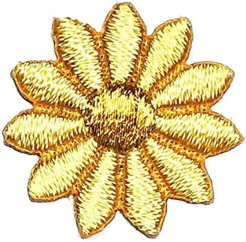 Kleenplus 2pcs. Mini Flores Bordadas de Flores Bordadas de Flórgica em Citão Costo Em Roupa de Roupa Aplique Apliques Apliques