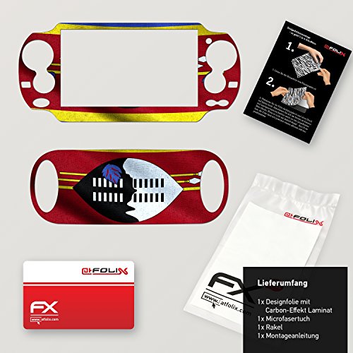 Sony PlayStation Vita Design Skin Bandeira da Suazilândia adesivo de decalque para PlayStation Vita