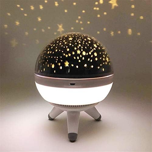 N/um projetor de luz noturna giratória spin Starry Sky Star Master Kids Kids Baby Sleep Romantic Romantic LED Projeção