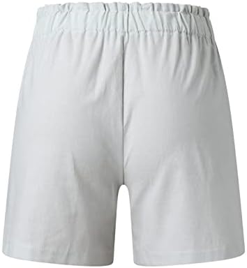 Leggings Womens Summer Summer Combo Basic Basic shorts confortáveis ​​de praia sólida cintura elástica de calça curta casual para mulheres