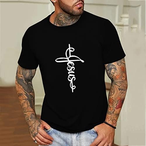 XXVR Mens camisetas de manga curta, 2022 Novo Carta de Verão Imprimir Crewneck Tir Casual Treino de treino de moda