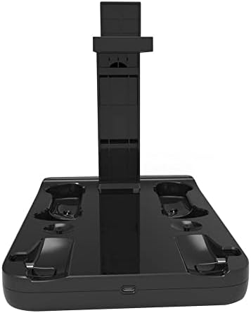 Estação de carregamento Dock com indicador de luz de exibição para PS VR2 /PS5 Controlador Montagem de Montagem VR Z7A0