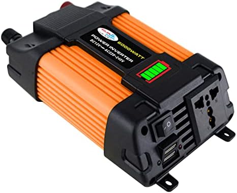 Inverter senoidal modificado de Karlak alta frequência 6000W Pico de energia inversor CC 12V para o conversor CA Inversor