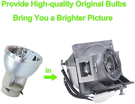 Lâmpada de substituição Khotilong RLC-108 com carcaça para ViewSonic PA500S, PA502SE, PA503X, PS501X, PS600X Projector.