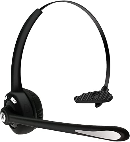 Fone de ouvido Bluetooth com microfone, v5.1, cancelamento de ruído sem fio em fones de ouvido, fones de ouvido Bluetooth com microfone,