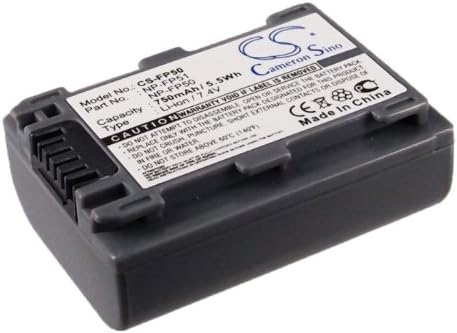 Substituição da bateria de 750mAh para DCR-DVD653E DCR-HC43E DCR-DVD505E DCR-SR70E DCR-HC30S DCR-HC30E DCR-DVD203E DCR-HC17