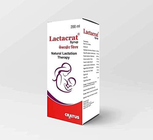 Maxxglow Lactacrat xarope, ajuda de maternidade, aumenta a amamentação, a melhoria da produção de leite de lactação para mulheres,