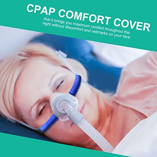 Capas de cinta CPAP de 8 pacotes, almofadas de conforto CPAP, almofadas de rosto CPAP, capas de almofada CPAP