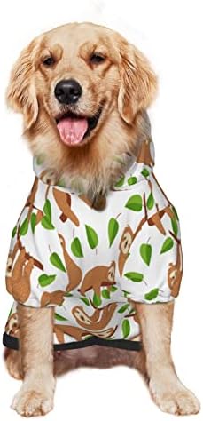 Capuz de cachorro grande suéter de roupas de pet-árvore com chapéu de gato macio de gato de gato