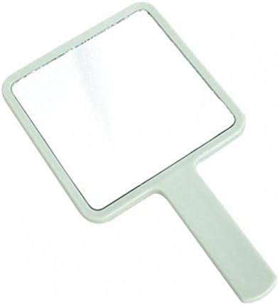 Akkis Light Up Mirror para maquiagem espelho manual -Mampeio de viagem em casa portátil portátil para presente