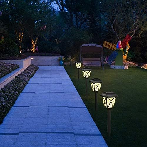Luzes solares Shineslay Pathway Outdoor, 2 pacotes de iluminação de LED de paisagem solar, IP44 LEDA PROMUTA LED LIGH