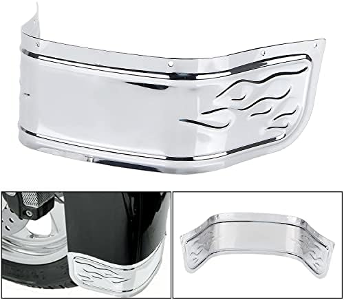 SHMT MOTORCYCHE FLAME FRONTE FENDER TRIMEIRA PARA HARLEY SOFTAIL FLSTN FLSTC FLST Touring Electra Glide Flht Road King Flhr Tri Glide