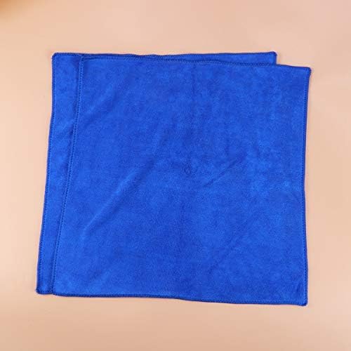 Favomoto Hair toalha Toalha Toalha de microfibra 6pcs- Microfibra de cera Lavagem de lavagem de tecido de tecido de tecido de lavagem