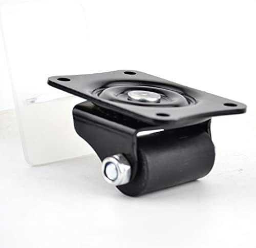 Cyd Casters/Wheels Altura de instalação 41mm, silenciosa e durável para freezer, carrinho, máquinas -ferramentas