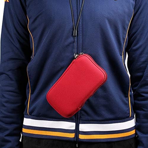 Capa de capa de neoprene para bolsa, bolsa celular de bolsa universal de 7,2 polegadas com zíper compatível com huawei