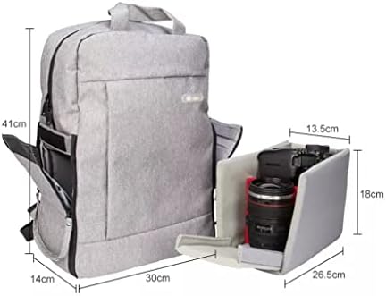 ZJHYXYH ombros da câmera digital Backpack Leisure Bag casual à prova d'água W Capa de chuva Fit 14in