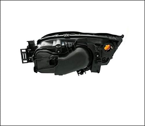 faróis TFL Driver e lateral do passageiro Conjunto de faróis Lâmpadas do projetor Lâmpadas de carro Black LHD Faróis compatíveis