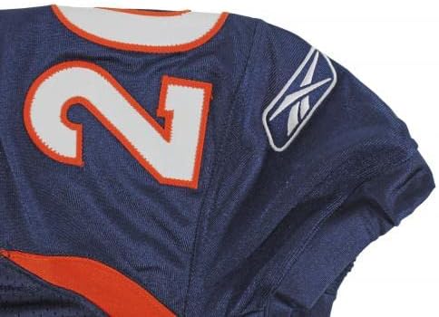Broncos Brian Dawkins Hof 18 Assinado o jogo de 2010 usado Nike Jersey Bass X70645 - Jerseys da NFL autografada