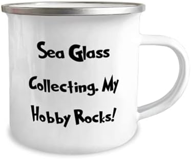 Presentes de coleta de vidro do mar para homens, mulheres, coleta de vidro do mar. Minhas rochas hobby!, Vidro do mar útil coletando
