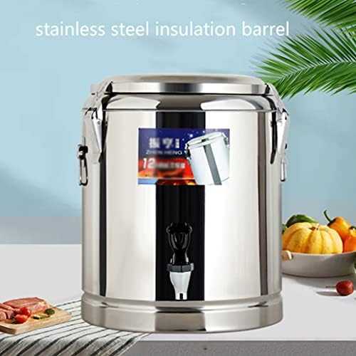 TYX Commercial Electric Isoled Barrel, Stainless Steel Isold Bucket Water Water Beverage Café Distribuidor de Chá, Catering Urn