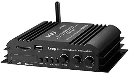 NOBSOUND LEPY HI-FI Estéreo Multimídia de 4 canais 180W Bluetooth Power Amplifier Audio amplificador de áudio BOOSTER USB SD DVD CD