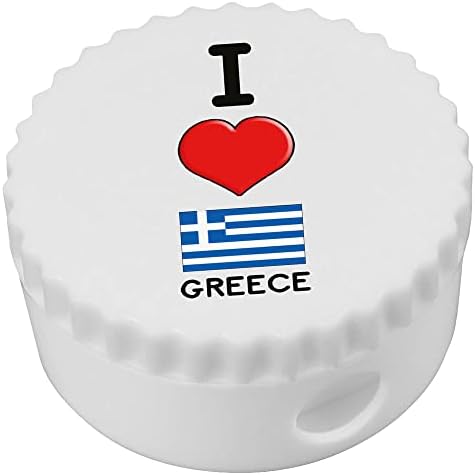 'Eu amo a Grécia' Compact lápis apontador