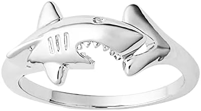 2023 Novo garoto Sterling Silver Silver Gold Bating Ping Ring Animal personalizado moda anel punk jóia filha namorada aniversario