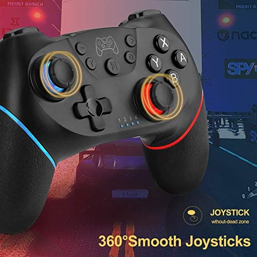 JORREP PARA Nintendo Switch Controller para Switch/Switch Lite/Switch OLED, Switch Wireless Pro Support Support WakeUp/Motion