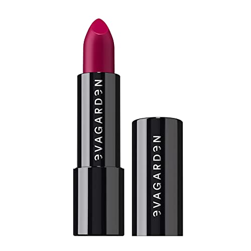 Evagarden Lipstick elegante - formulado com óleos naturais - envolve sua pele com efeito de cetim - mistura leve e pigmentada oferece cobertura completa e acabamento chique instantaneamente - 615 Red Bud - 0,1 oz