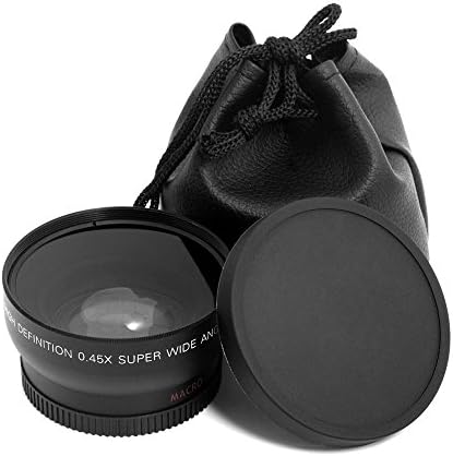 58 mm de lente de conversor de 0,45x de 58 mm com acessório de close-up macro para EOS Rebel T6s, T6i, Sl1, T5, T5i,
