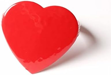 GGRBH 6pcs Big Red em forma de coração Red em forma de coração os namorados de guardana