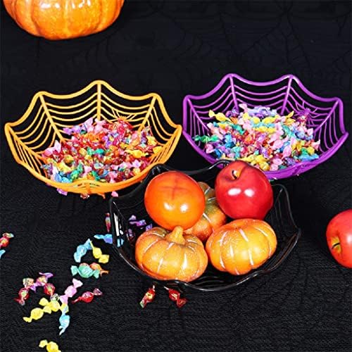 Iolmng Halloween Plate Candy Best Spider Spider Web Halloween Party Fruit Plate