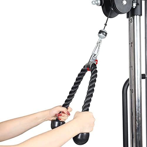A fixação do cabo de corda de tríceps de 70 cm, fitness machine de fixação de ginástica corda de exercícios, corda