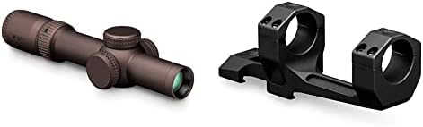Vortex óptica Razor HD Gen III 1-10x24 Primeiro Plano Focal Riflescope - EBR -9 Reticular e óptica Precision Extended Cantilever Mount - 34mm
