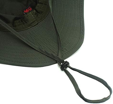 Chapéu de balde ao ar livre Sycore Proteção UV Chapéu de sol leve Pesca ajustável Chapéu de pescador para mulheres homens