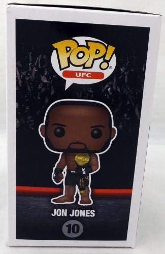 Jon Bones Jones autografou UFC Funko Pop Vinyl Figure em Beckett Bas Bas