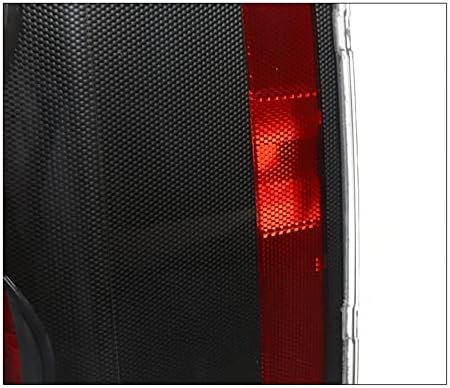 Luzes de freio de cauda Zmautoparts Luzes traseiras compatíveis com preto com 2006-2009 Land Rover Range Rover