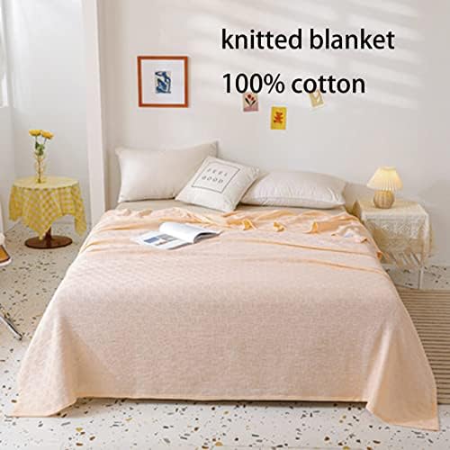 Cobertores de cama cobertores de algodão cobertor cobertor cobertor de viagem para todas as estações Bobertor de pele respirável