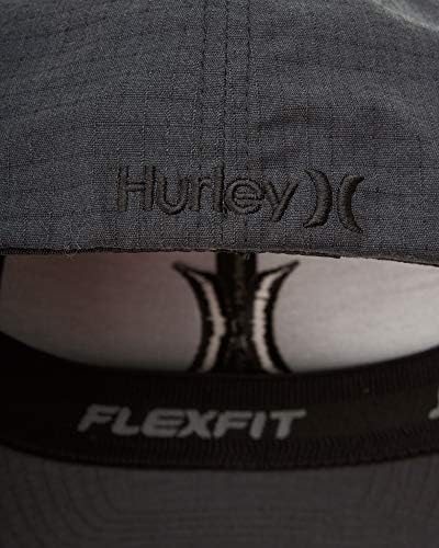 Capace de beisebol de texturas pretas de Hurley Men