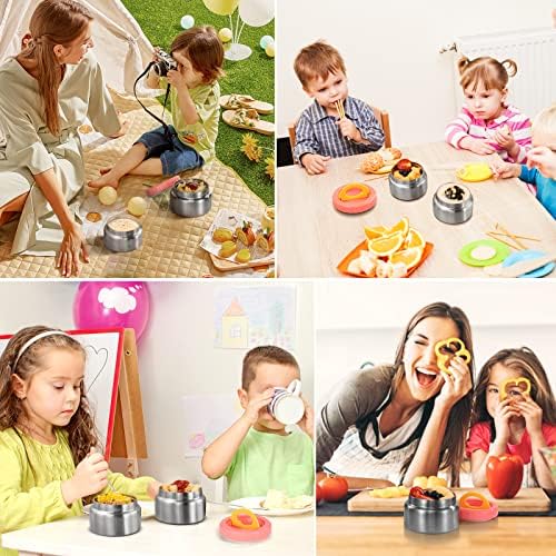 AOHEA Kids Isolle Food Jar: 8oz infantil térmicos para comida quente 304 Jar com alimentos isolados de aço inoxidável para