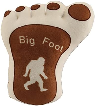 Lil Bigfoot Paw Almofado de 6 Pocket Pollow Phyed Animal Plush Sasquatch Yeti