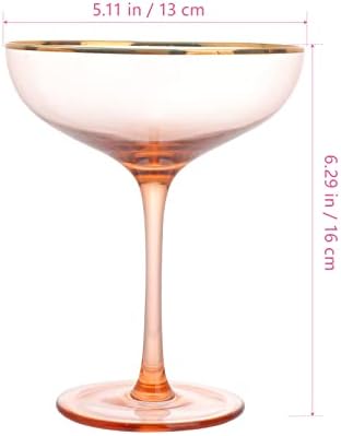 Vicasky copos transparente coquetel copo martini vidro de vidro de champanhe cupê copia 320 ml cálice de copo de coquetel