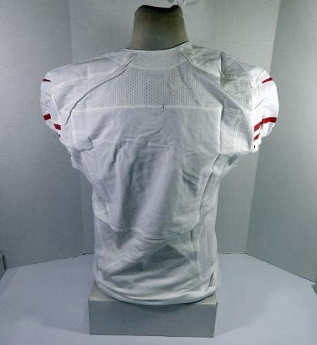 2015 San Francisco 49ers Blank Game Emitiu White Away Jersey Nike 44 DP42561 - Jerseys de jogo NFL não assinado usada