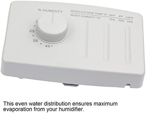 4655 Manual Control Digital umidistat fechará o interruptor de controle para um umidificador doméstico inteiro, umidificador manual de salvamento de água, umidificador de grande capacidade de casa umidificador de casa