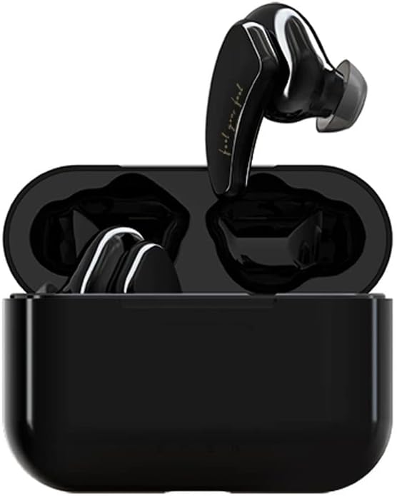 Xmenha True Wireless fones de ouvido sem fio Bluetooth 5.3 Botões de orelha em fones de ouvido com microfones TWS fones