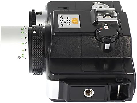 Minolta 110 Zoom SLR Câmera com 25-50 mm f/4,5-16 Lente de zoom de foco manual